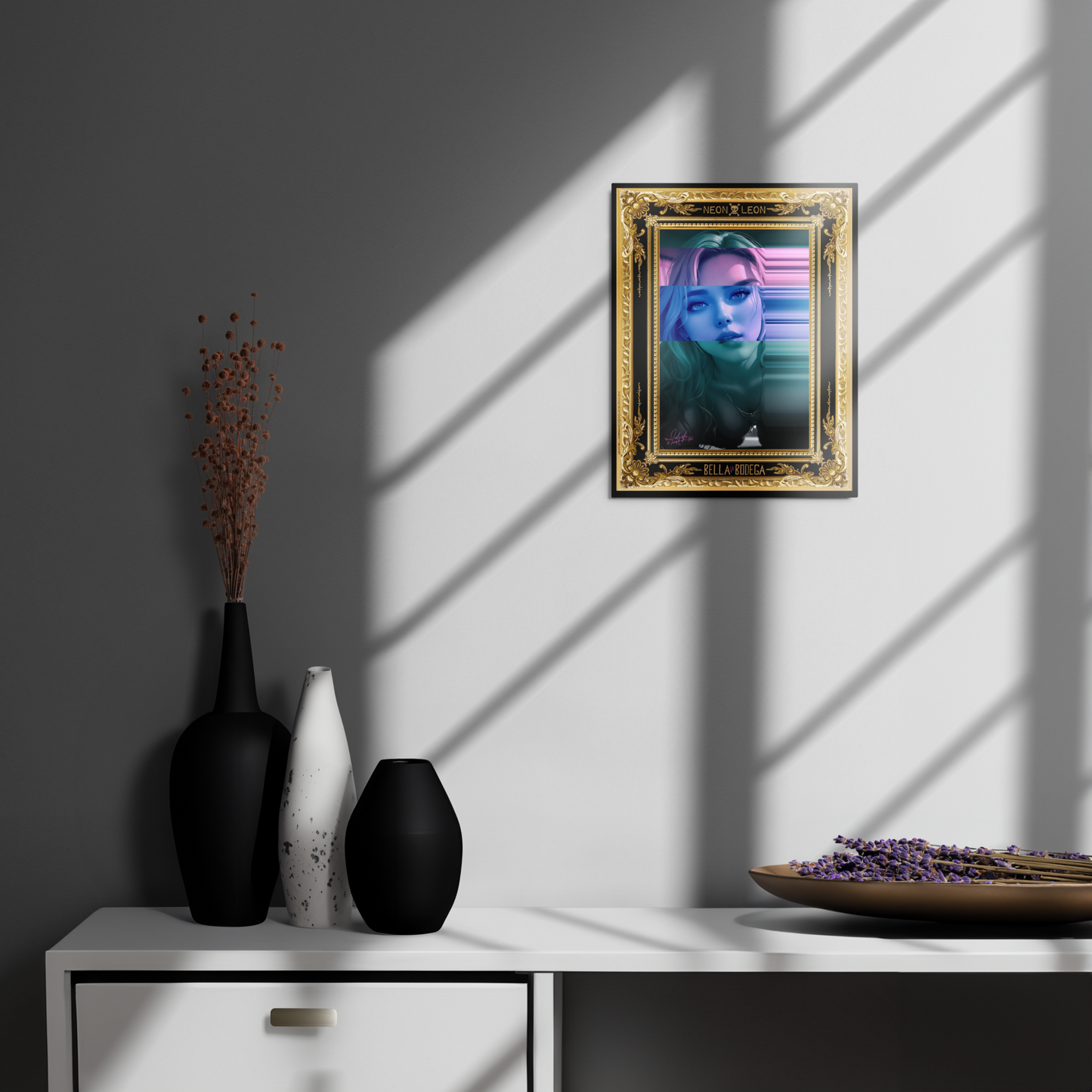 [METAL] HI-GLOSS 11x14  • Ai℞t® Toxic Teens™ Series • BELLA BODEGA • v.1.1 • № 004 of 357 Made on Demand in USA NO TARIFFS